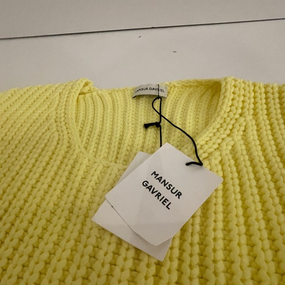 BNWT MANSUR GAVRIEL SWEATER KNIT M - Picture 3 of 4